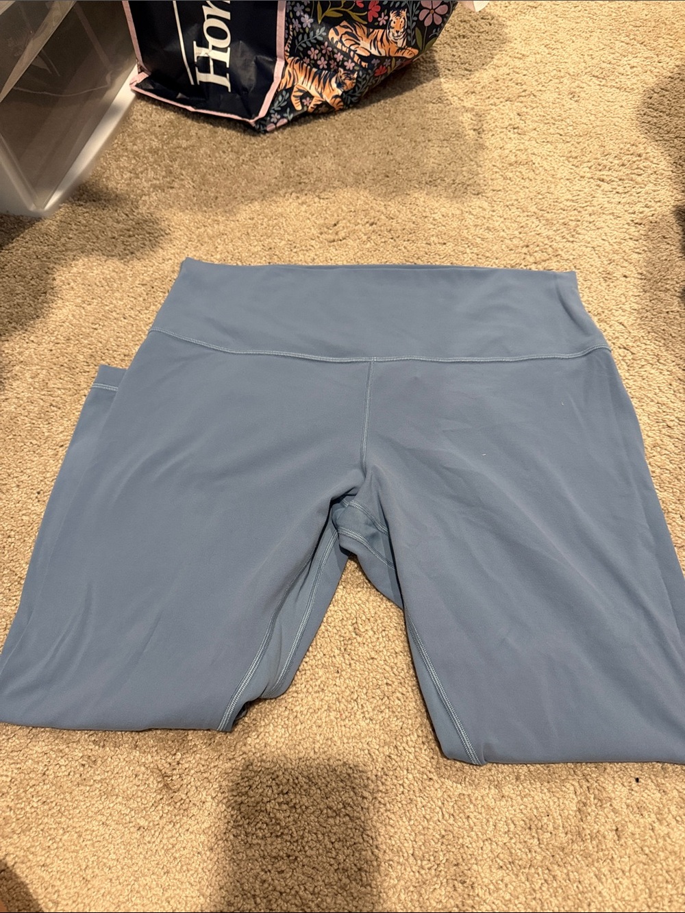 lululemon slate blue 23” leggings